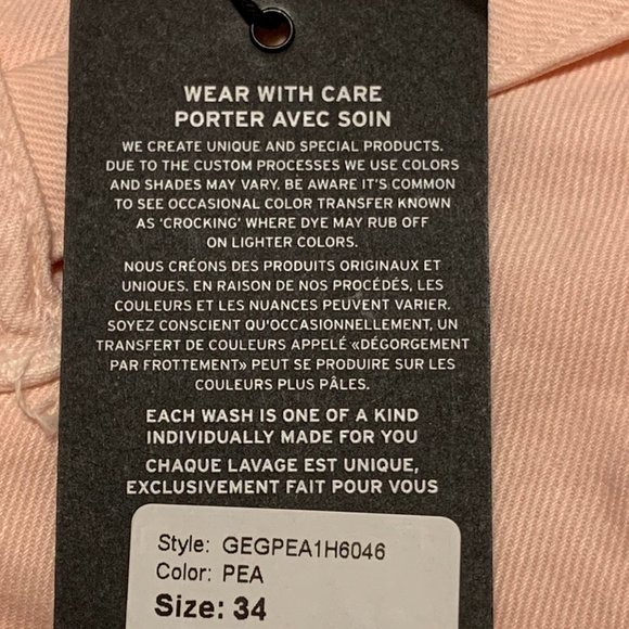 Hudson Jeans Paper Bag Shorts. New With Tickets. Size 34. - Picture 11 of 11